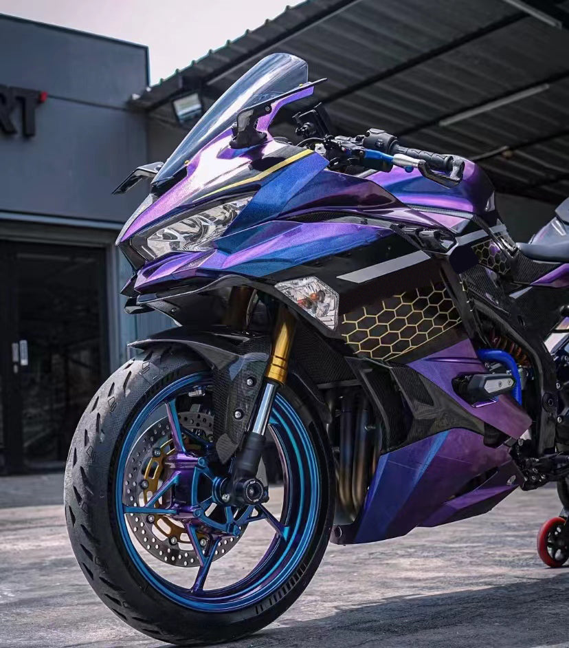 Amotopart 2019-2024 Kawasaki Ninja ZX25R ZX4R ZX4RR グラデーション