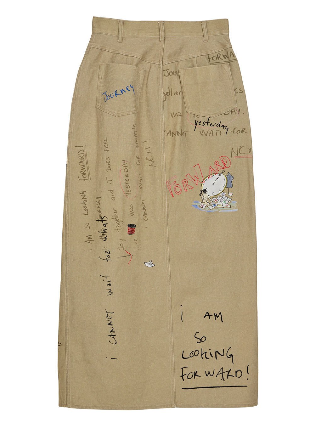 Gabrielle×Ameri 10TH HISTORY I LINE SKIRT