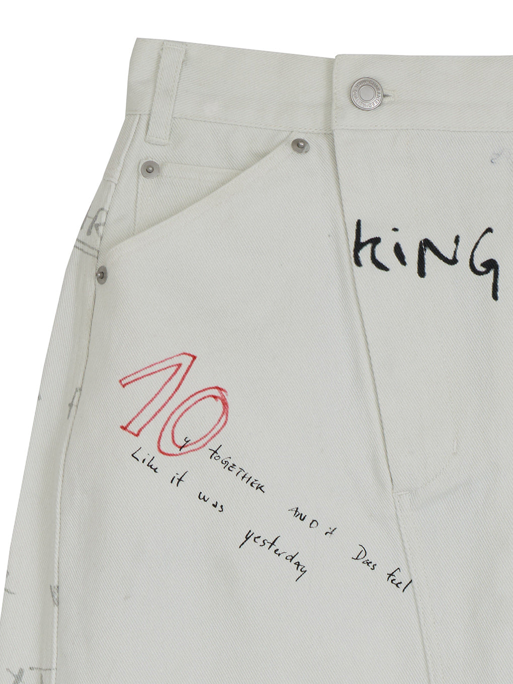 Gabrielle×Ameri 10TH HISTORY I LINE SKIRT