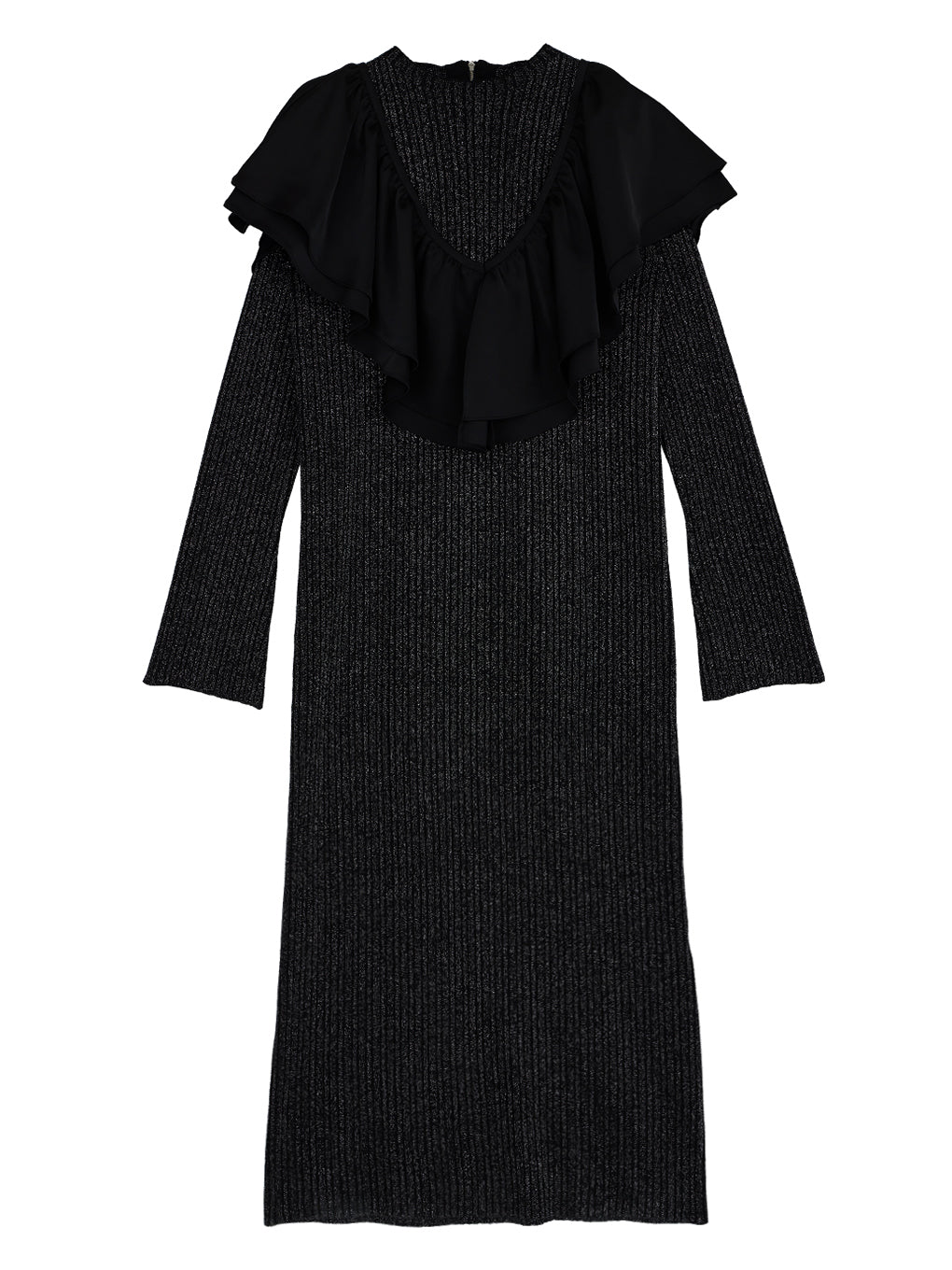 MIREI KIRITANI × AMERI RAFFLE SET KNIT DRESS