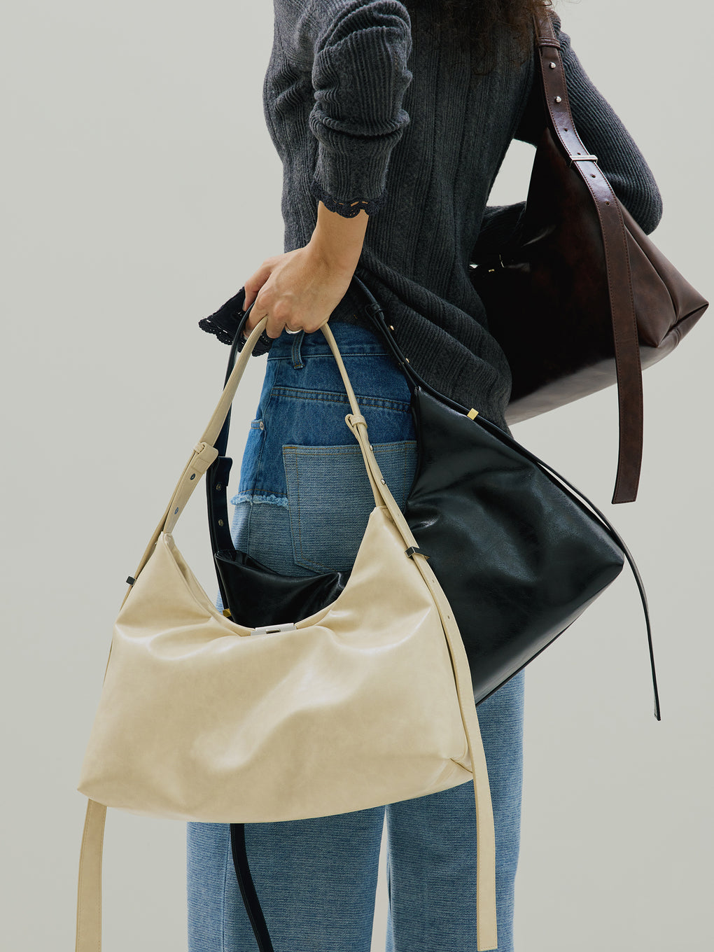 UND PARTS ACCENT ONE HANDLE BAG