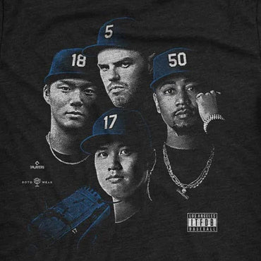 ドジャース大谷翔平、山本由伸、ムーキー・ベッツTシャツ ワールド
