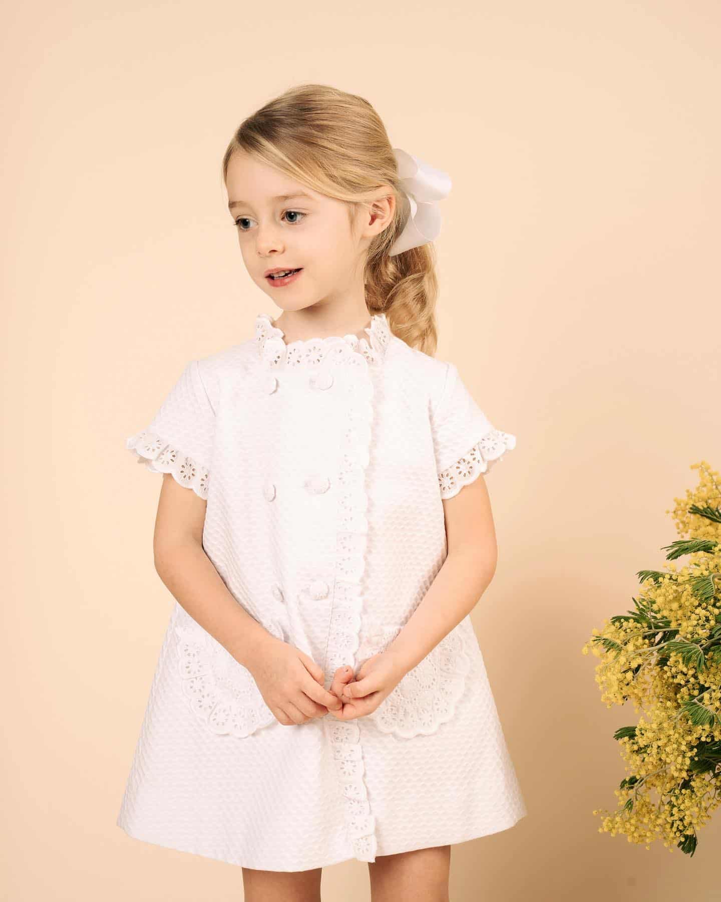 Audrey dress🕊⁡天使のような真っ白のワンピース🦢⁡世界中の純粋な子供