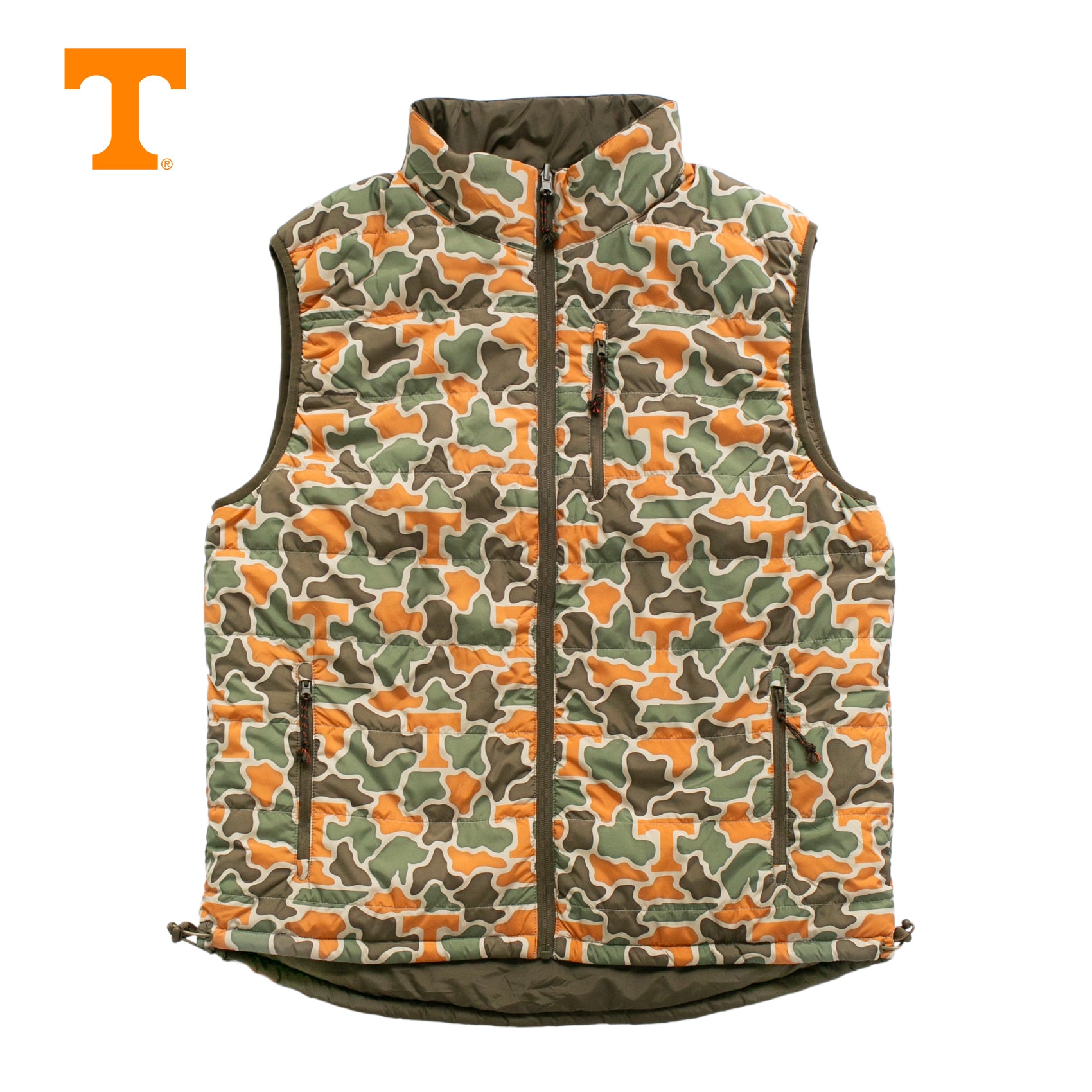 Tennessee Camo - Reversible Vest - Amigo Provisions Company