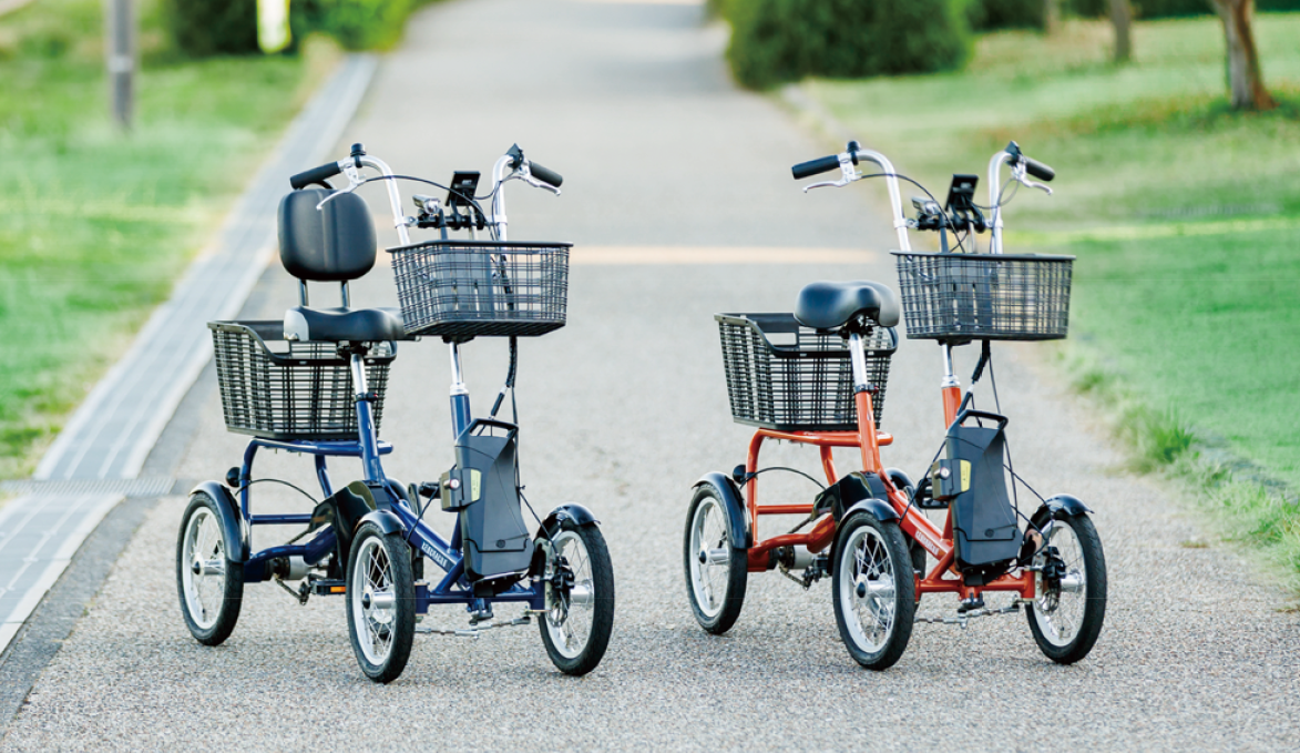 ショップ 協栄製作所 電動 アシスト四輪自転車 KENKYAKUN けんきゃくん