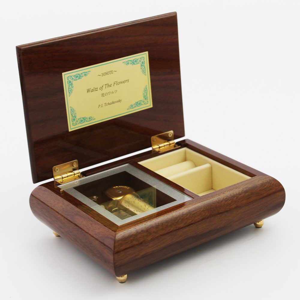 ニデック オルゴール 30弁 オルフェウス ミーティス ブラウン 花の