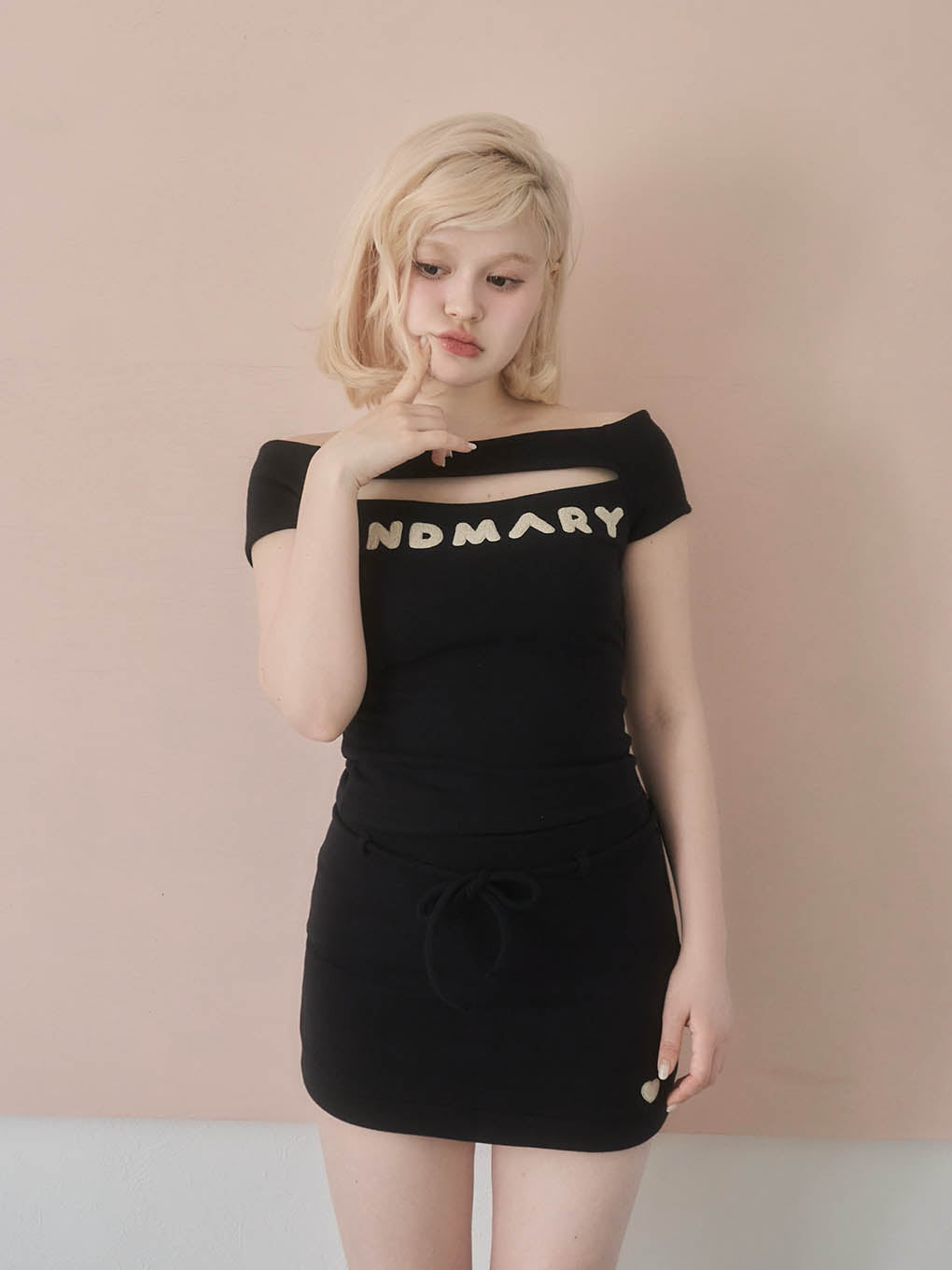 ANDMARY】Mary heart skirt