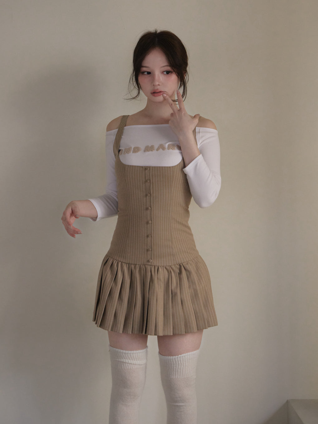 ANDMARY】Jade set mini dress