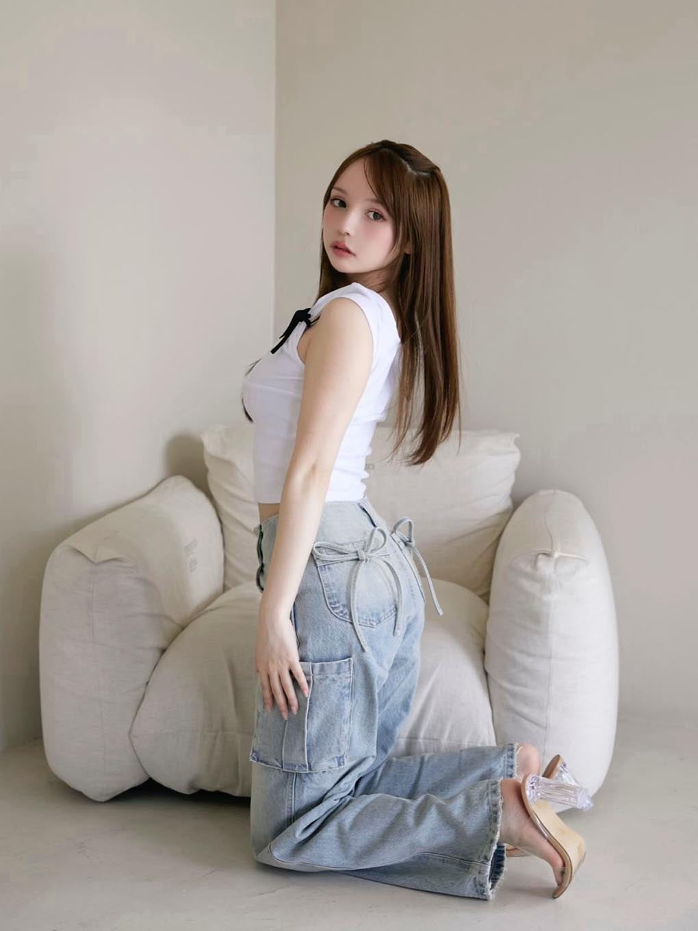 ANDMARY】Tina ribbon tops