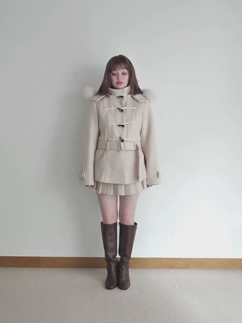 ANDMARY】Nicole pleats mini skirt