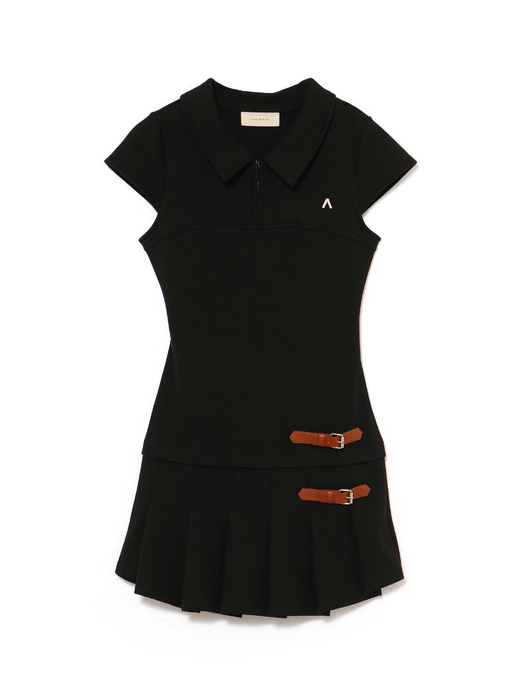 ANDMARY】Luna pleats mini dress