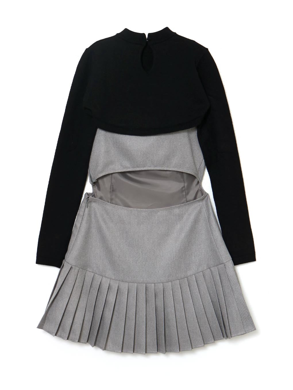 スカート Karen knit set mini dress Gray andmary 2_30790b57-5f0a