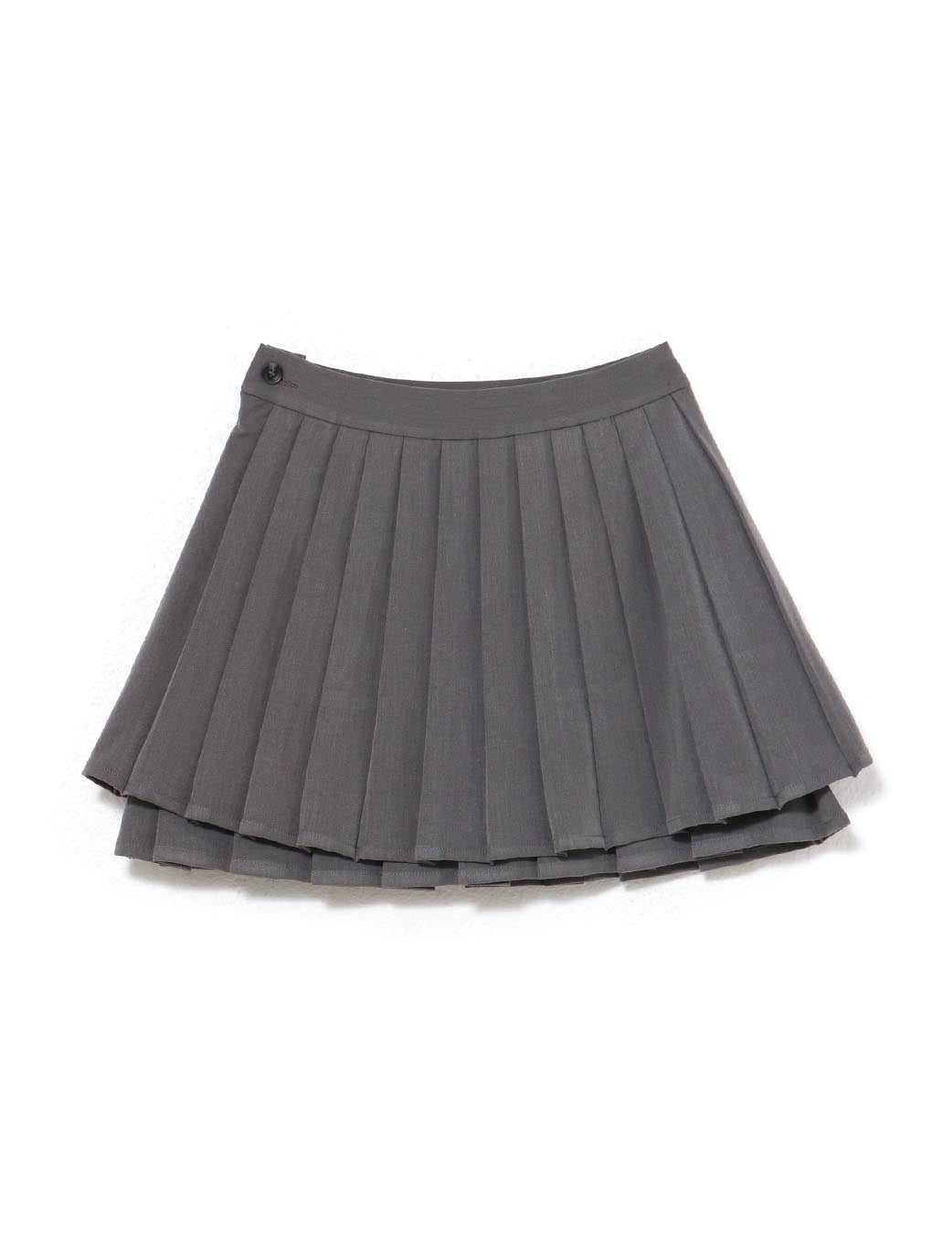 ANDMARY】Dida pleats flare skirt