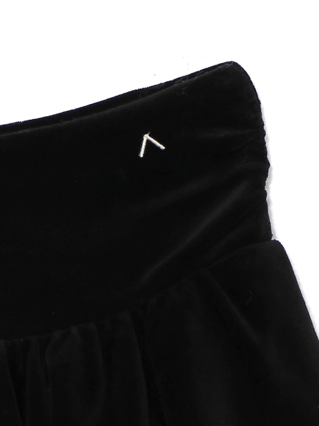 ANDMARY】Silky velor mini skirt