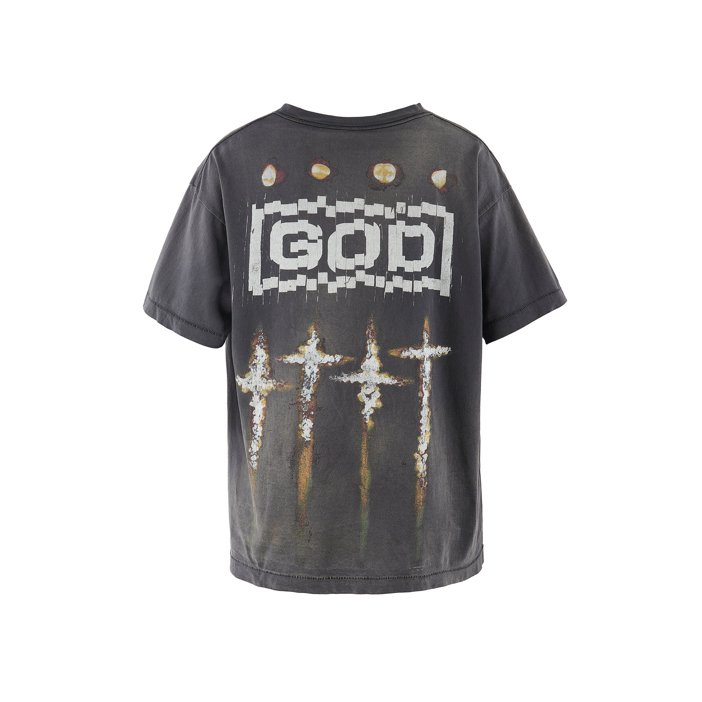 SAINT MICHAEL x FORSOMEONE T-SHIRTS ' GOD ' -COLLABORATION-/ Saint