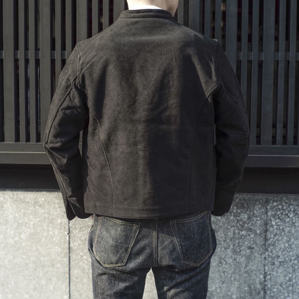 DOLMAN - ENGLISH MOLESKIN - BLACK – ANATOMICA KYOTO アナトミカ京都