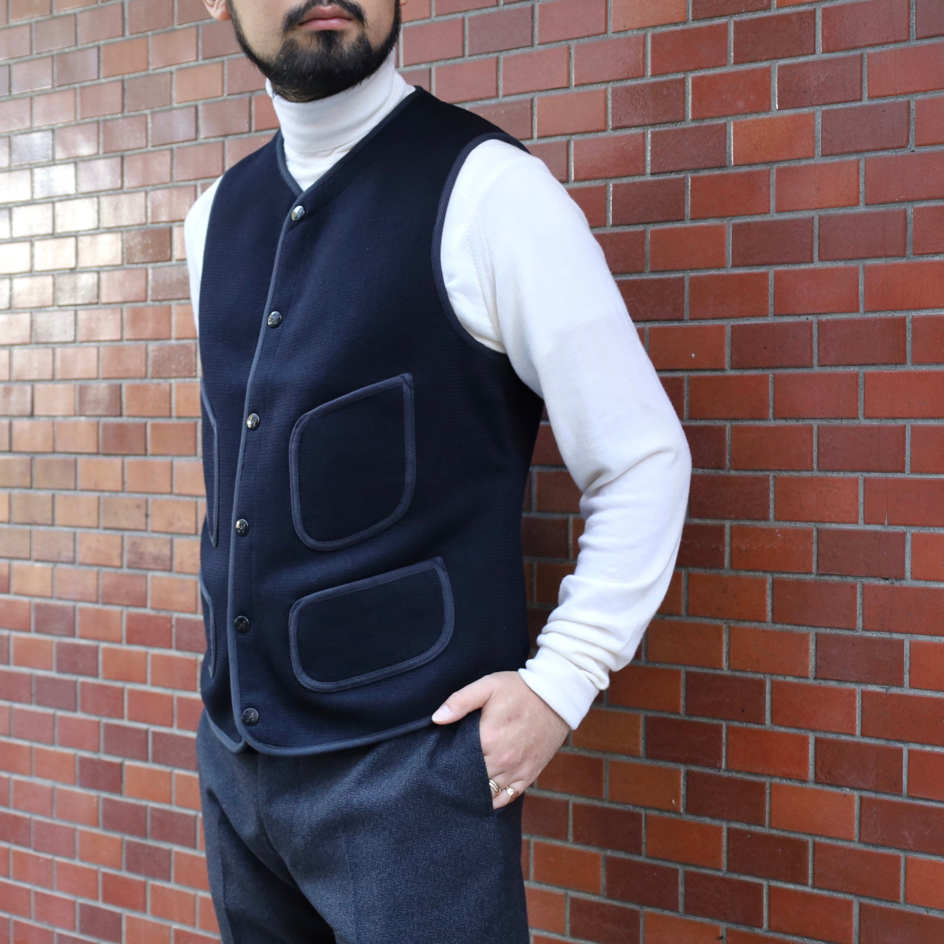 BEACH CLOTH VEST – ANATOMICA NAGOYA