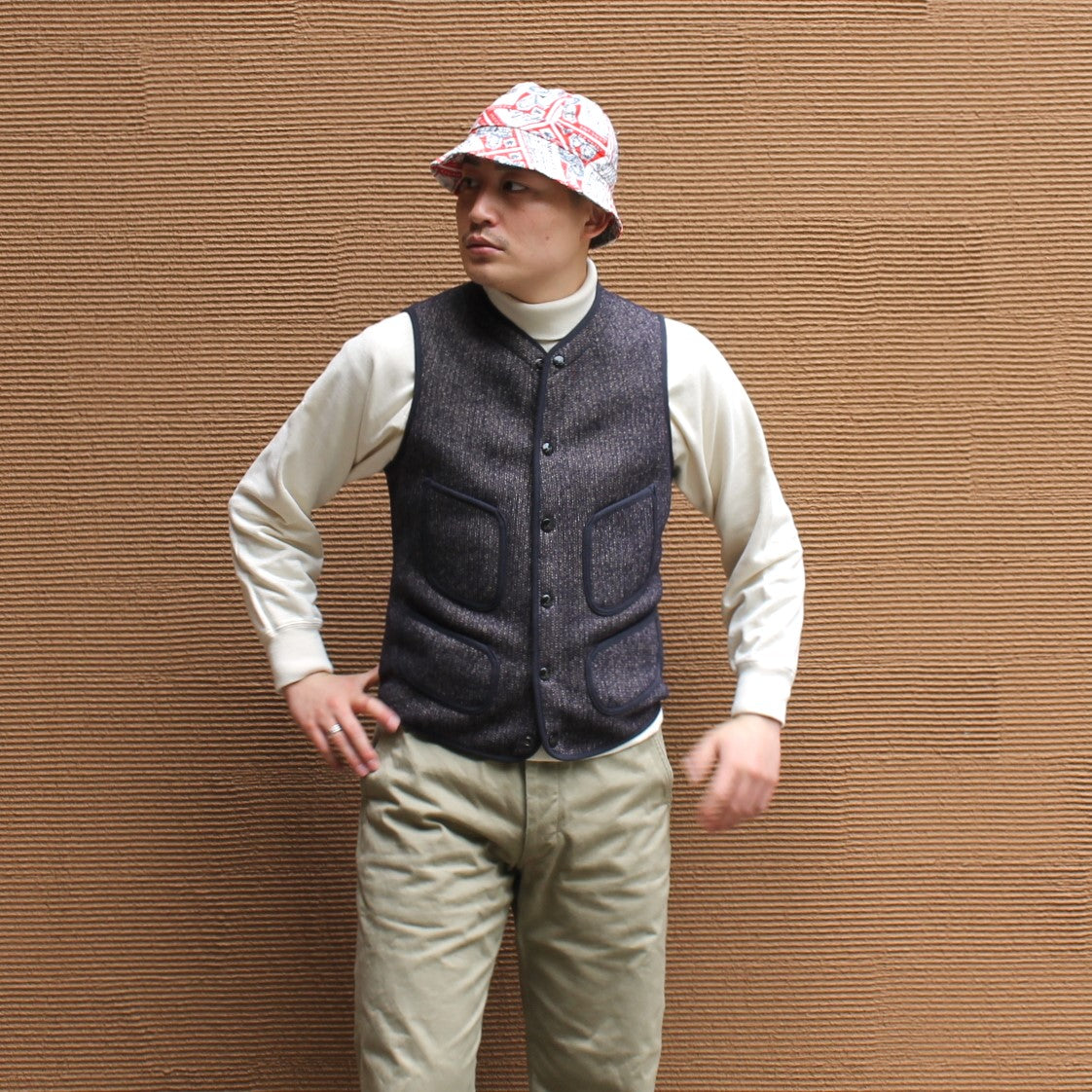 ANATOMICA アナトミカ ブラウンズビーチベスト 48 ANATOMICA ビーチ