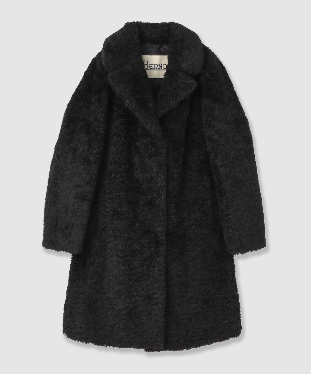HERNO フェイクファーロングコート|ANAYI OFFICIAL ONLINE STORE