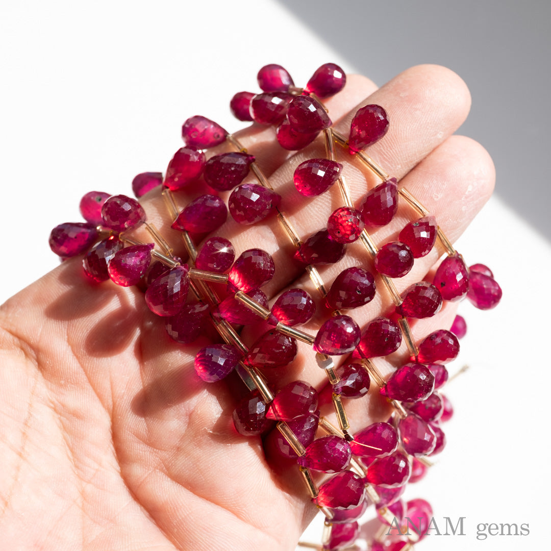 専用 サウンドストーン 18KGP プラチナメッキ ルビー 専用 サウンド