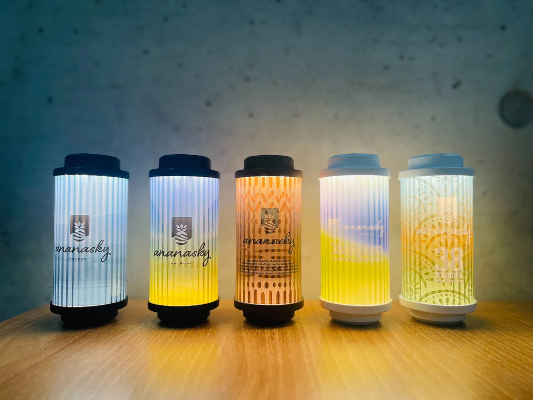充電式タッチセンサーLEDミニランタン 38exploreコラボモデル“MIYABI