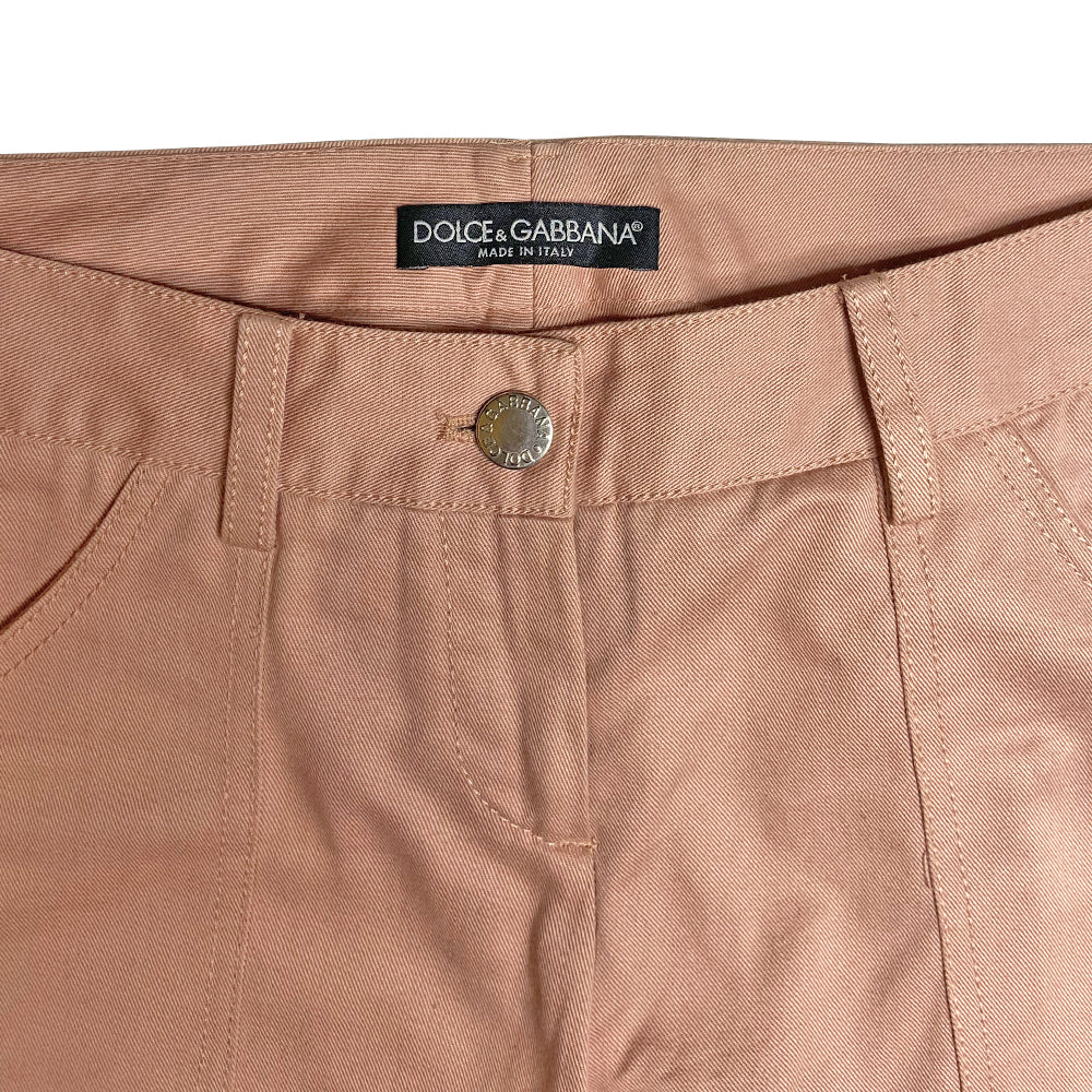 Dolce & Gabbana 2003 Runway Sex Bondage Pants - 38 – Angeles Vintage