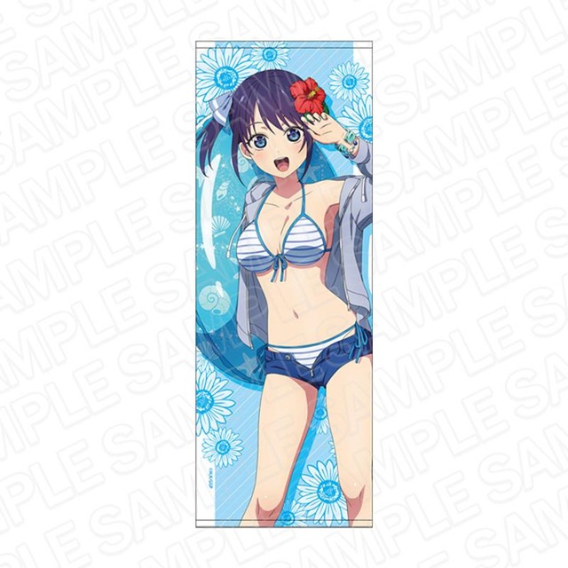 カノジョも彼女」ヒロインたちの“水着”イラストグッズが続々