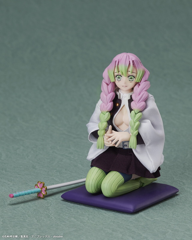 鬼滅の刃」甘露寺蜜璃、大胆なポージングも再現可能な1/12スケール