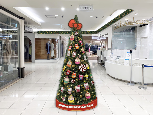 ハローキティがルミネでクリスマスパーティーを開催♪ クリスマス限定