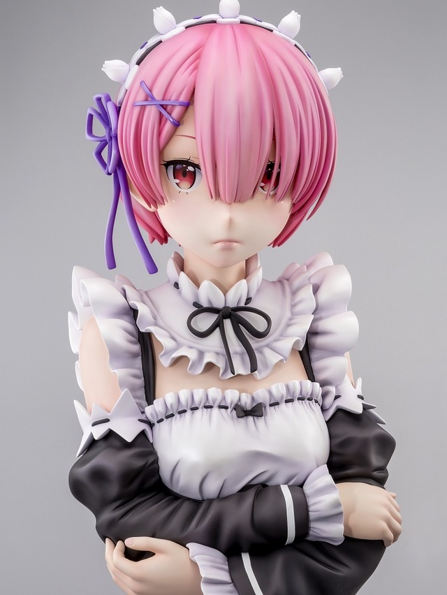 Re:ゼロ」ラム、“等身大”胸像フィギュア登場！近くにいるリアル感が
