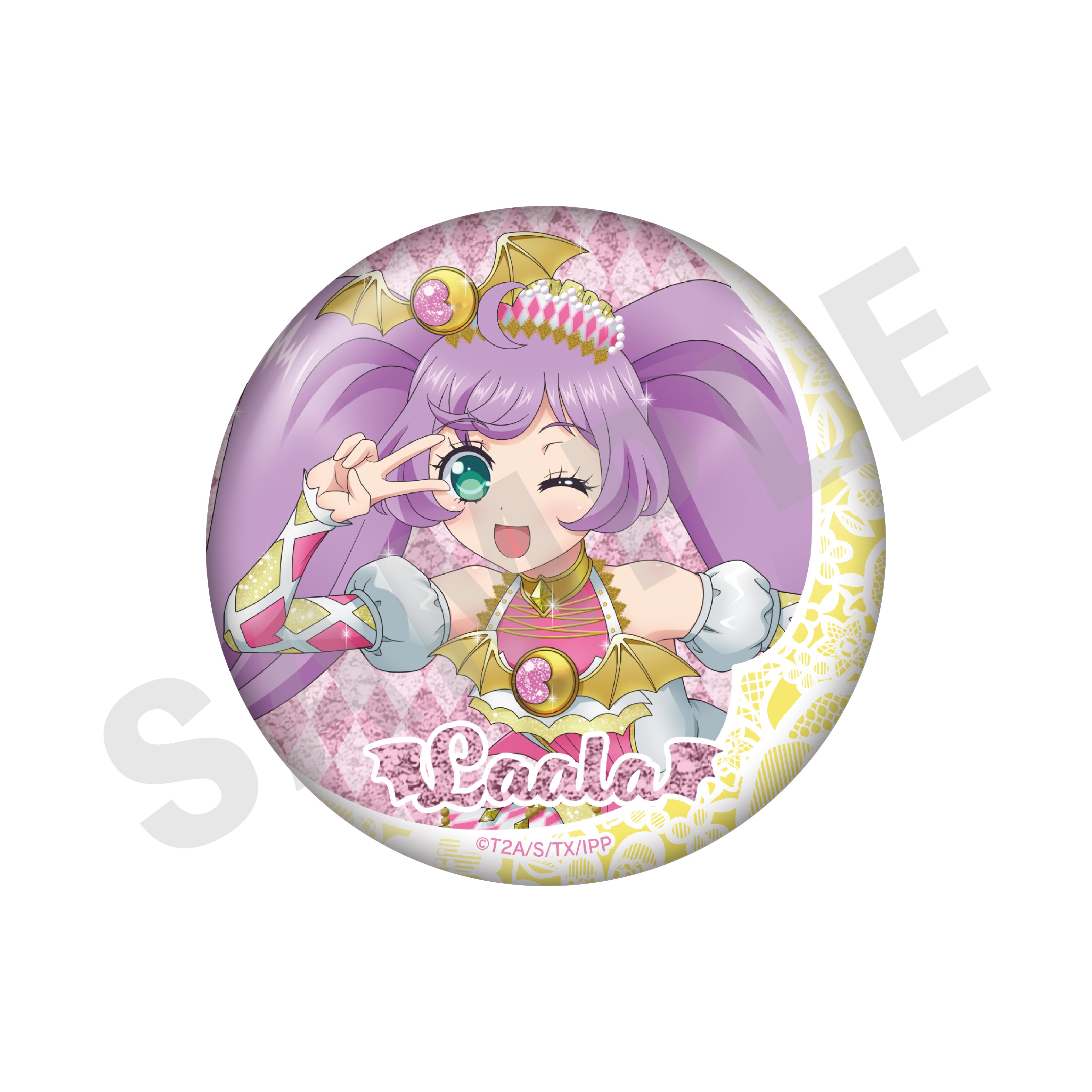 真中らぁら プリパラ 缶バッジ 10個セット ムービック プリパラ 真中ら