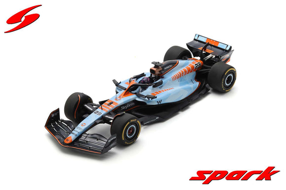 1:18 2023 Alex Albon -- Gulf Livery Singapore GP -- Williams FW45 -- S