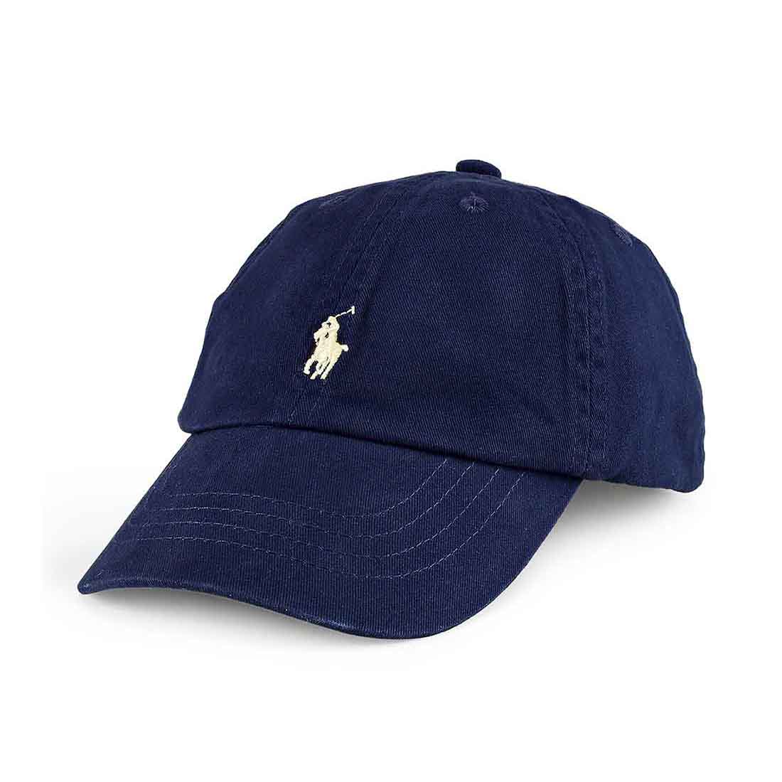 POLO RALPH LAUREN / コットン チノ ベースボール キャップ（ネイビー