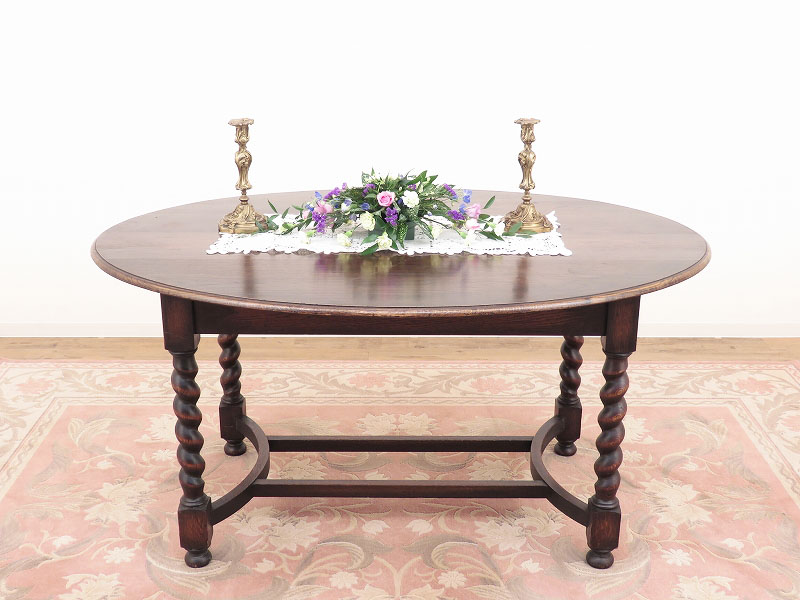 イタリア製クラシカル家具 象嵌 ワインテーブル サイドテーブル 花台