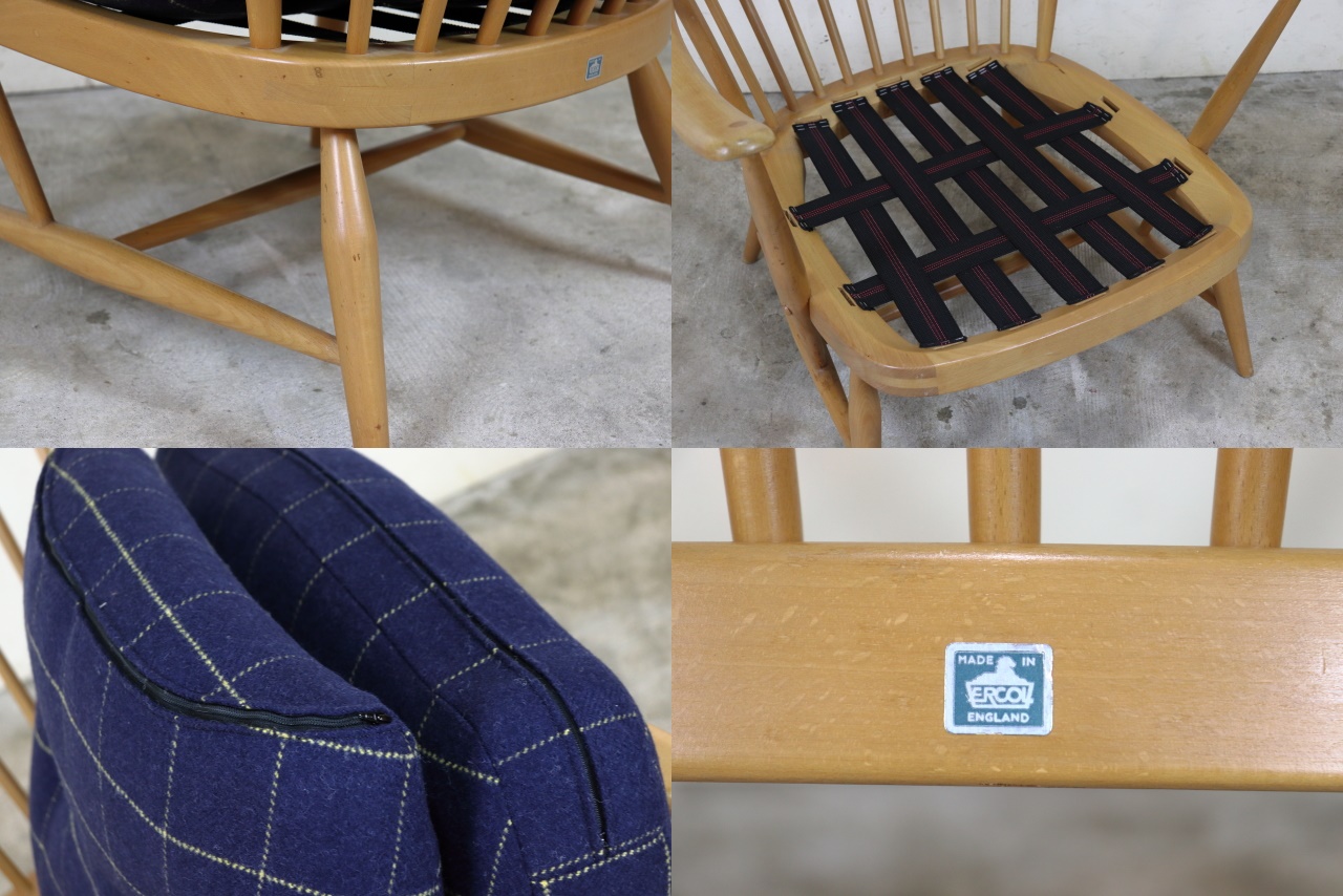 イギリス アーコール社 ercol イージーチェア お23-1
