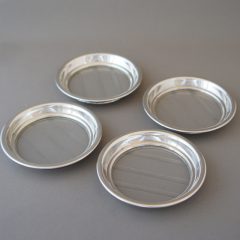 シルバーオーバレイ「ミニコースター4枚セット」《アンティックかとう》