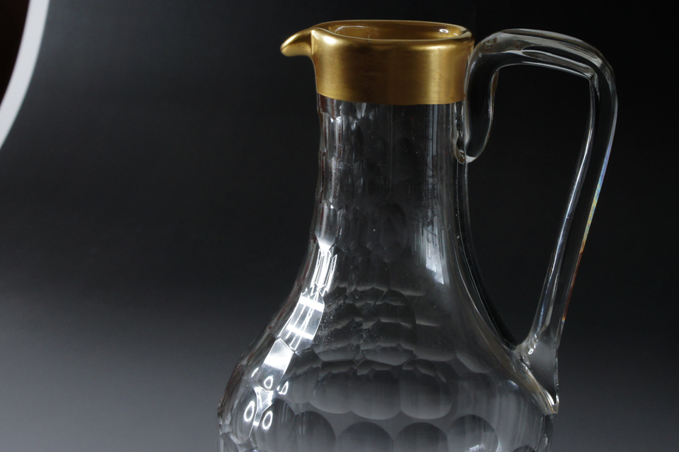 レア 希少 daum FRANCE ドーム フランス カフス ゴールド ガラス レア