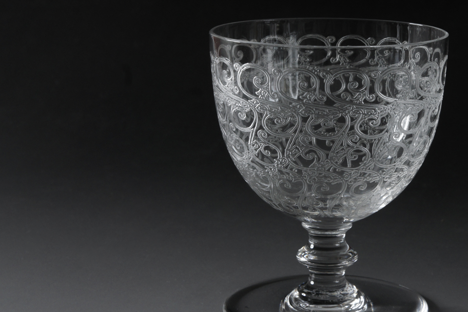 オールドバカラ「ローハン ROHAN ワイングラス（大）H 10