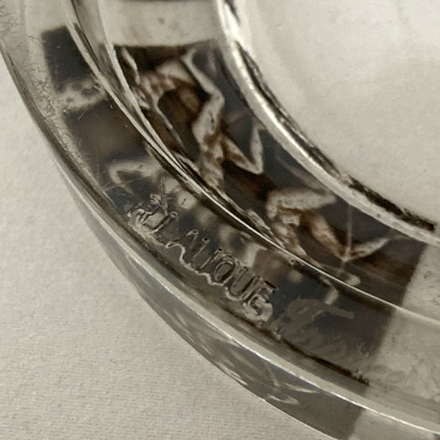 ルネ・ラリック「灰皿：灰皿 アーチャー」《アンティックかとう》