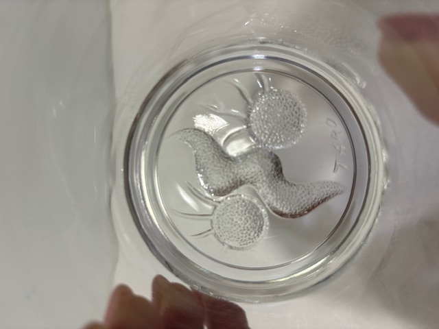開封品☆箱入☆ロバートブラウン☆岡本太郎☆顔のグラス 直径 8