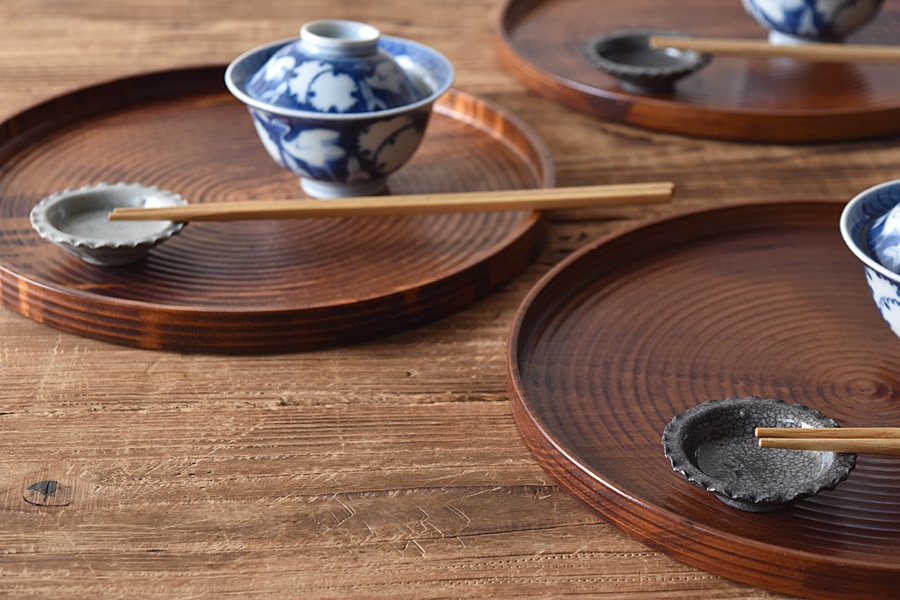 御深井 ひだ皿 豆皿 江戸時代 6枚セット小皿 茶道具 和食器 古陶磁器