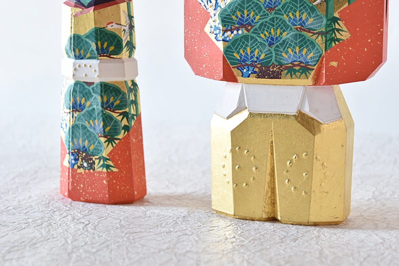 奈良一刀彫 雛人形 川口神泉 - 生活骨董と古布のアンティークショップ