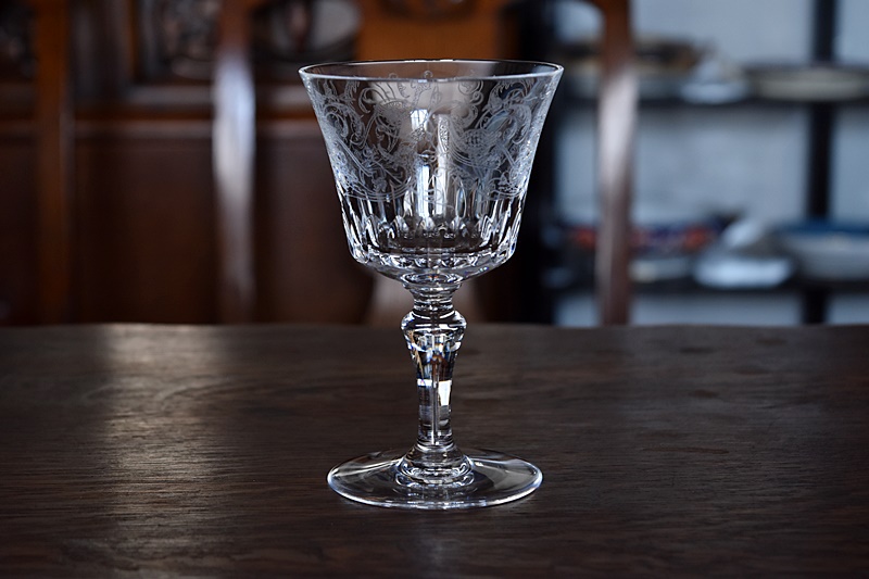 バカラ パルメ ワイングラス Baccarat グラス - 生活骨董と古布の