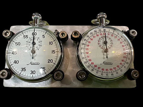 HA-7424| ミネルバ 手巻 ラリータイマー ストップウォッチ ダッシュ