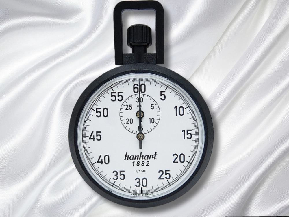 HB-0227| ハンハルト アナログストップウォッチ Ref.111.0117-00 1/5