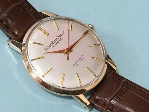 JA-0324| シチズン スーパーデラックス 25石 100µm 浮字 特別調整品