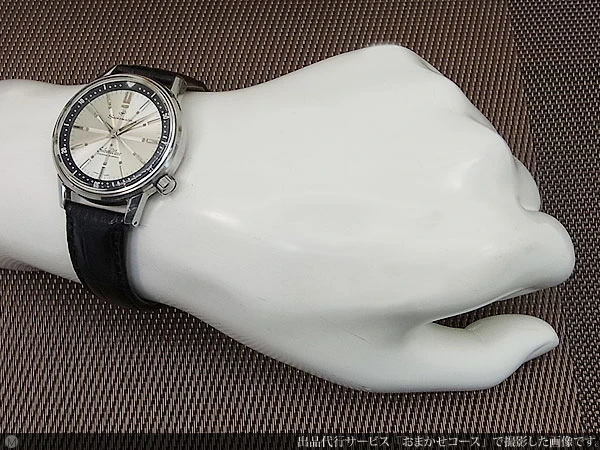 JA-1446| セイコー セイコーマチック シルバーウェーブ Wネーム 20石