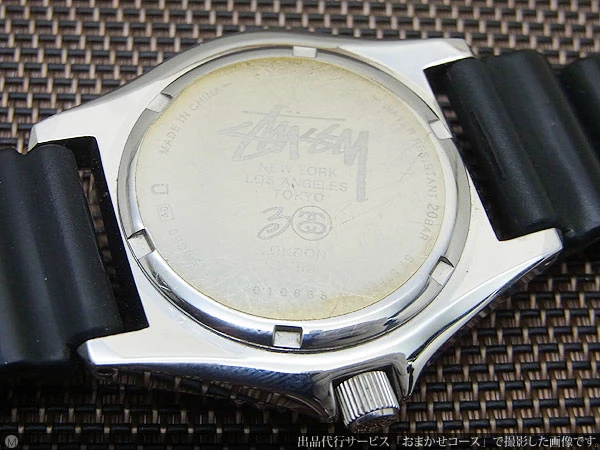 JA-1906| STUSSY×SEIKO/ステューシー×セイコー ソーラークオーツ V145