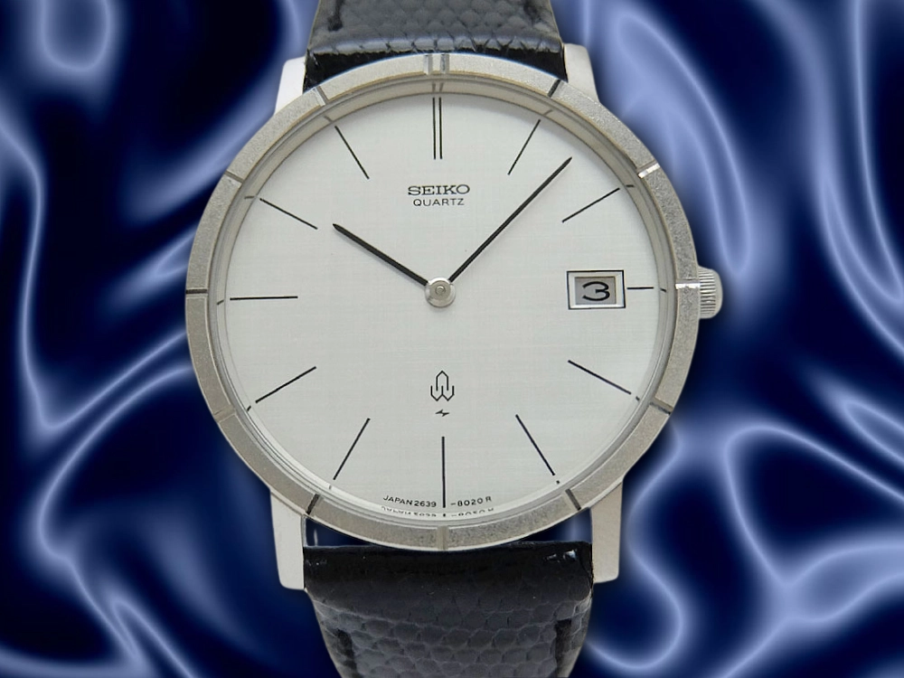 JA-2746| セイコー シャリオ 2639-8010 SS エンジンターンドベゼル