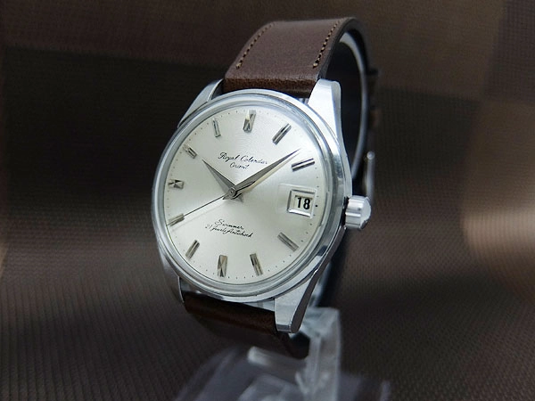 JA-2819| オリエント ロイヤルカレンダー スイマー 21石 Ref.F99013 SS